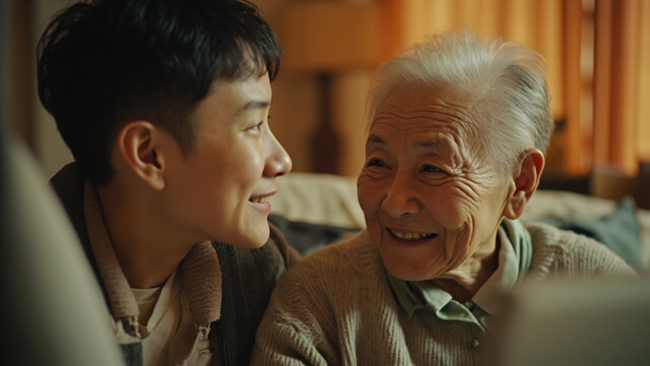 家人與長者溝通